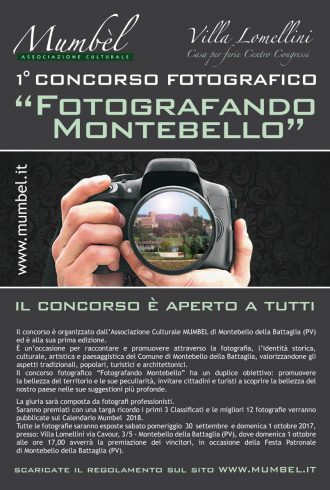 1 Concorso Fotografico Mumbel 2017 A3